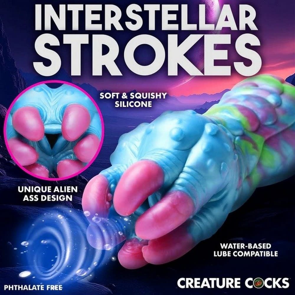 XR Brands Creature Cocks: Asstra Silicone Ass Stroker