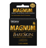 Trojan Condoms Trojan Magnum Bareskin Condoms 3 Pack