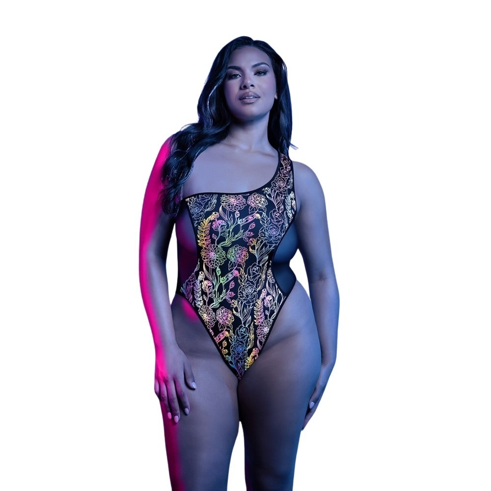 Fantasy Lingerie Glow Luminescent Teddy
