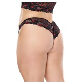 Coquette International Lingerie Heartbreaker Crotchless Panty