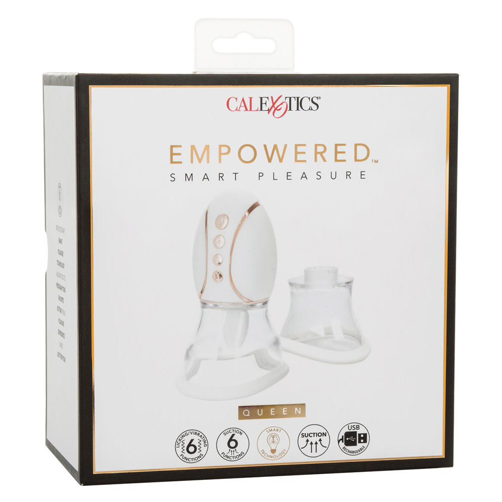 Cal Exotics Empowered Smart Pleasure Queen Suction Massager