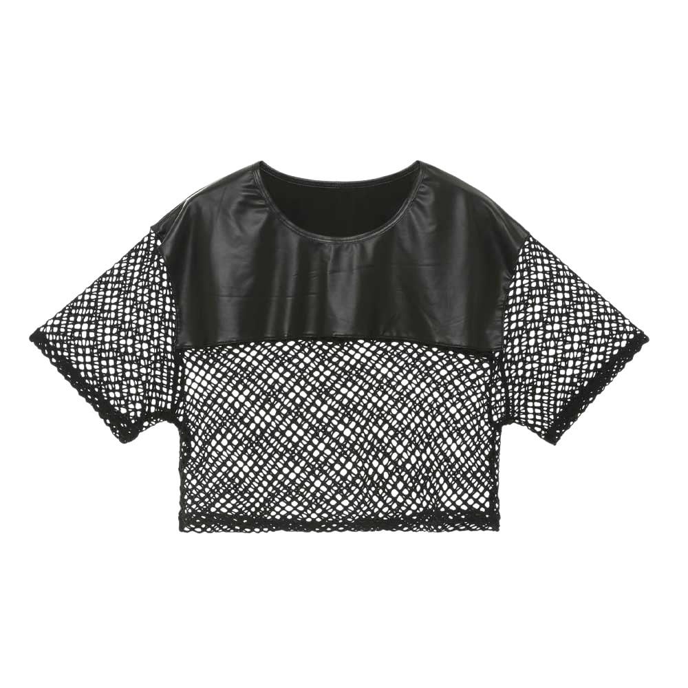 Fishnet & Wetlook Croptop