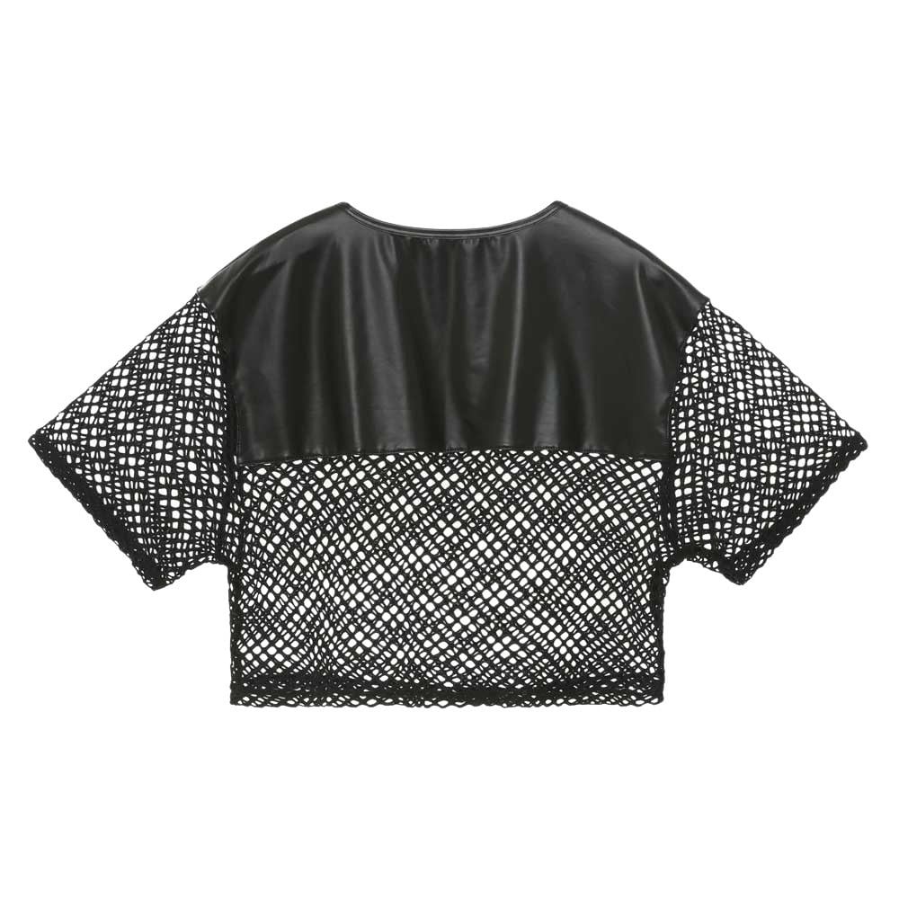 Fishnet & Wetlook Croptop