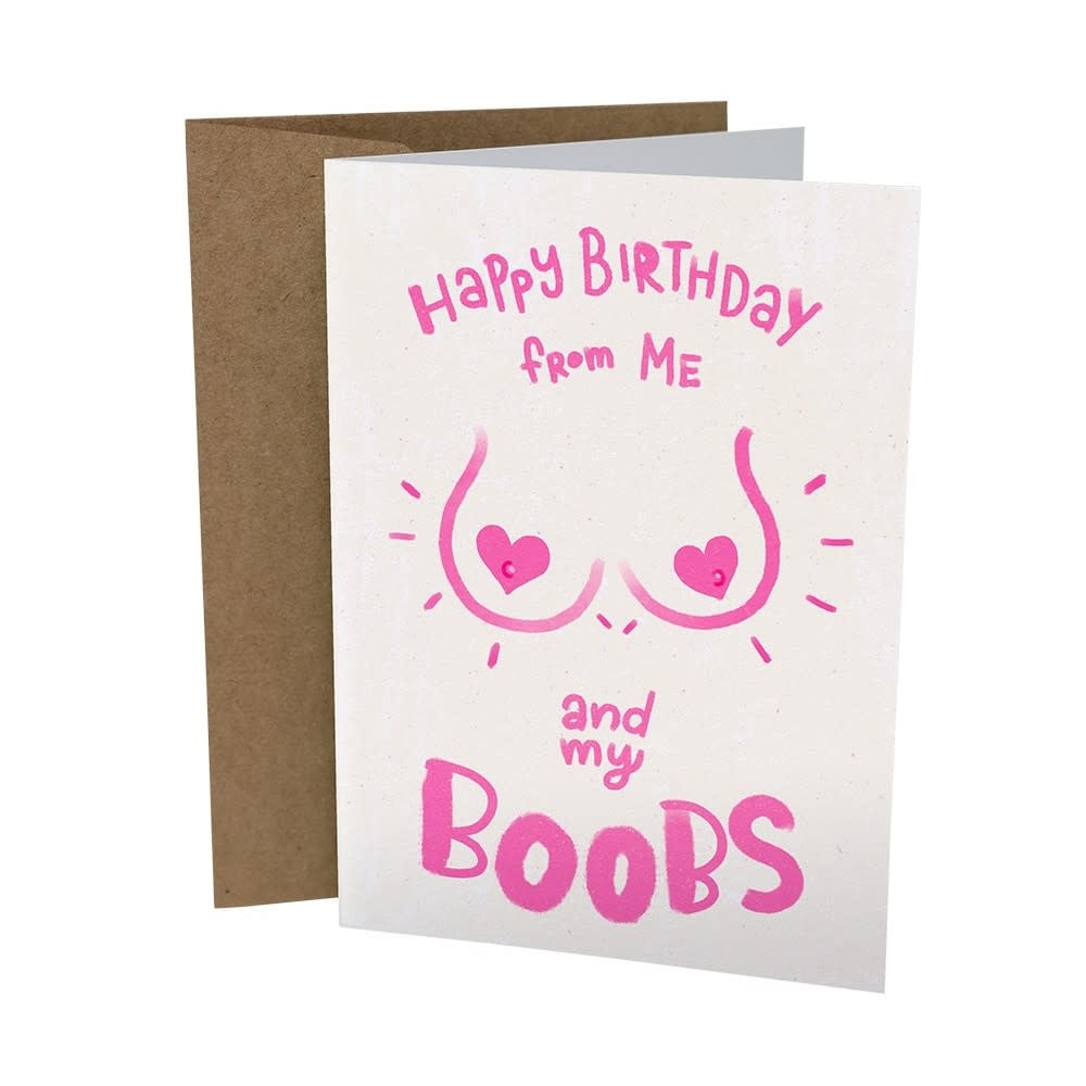 Sleazy Greetings Greeting Card: Happy Birthday From Me...