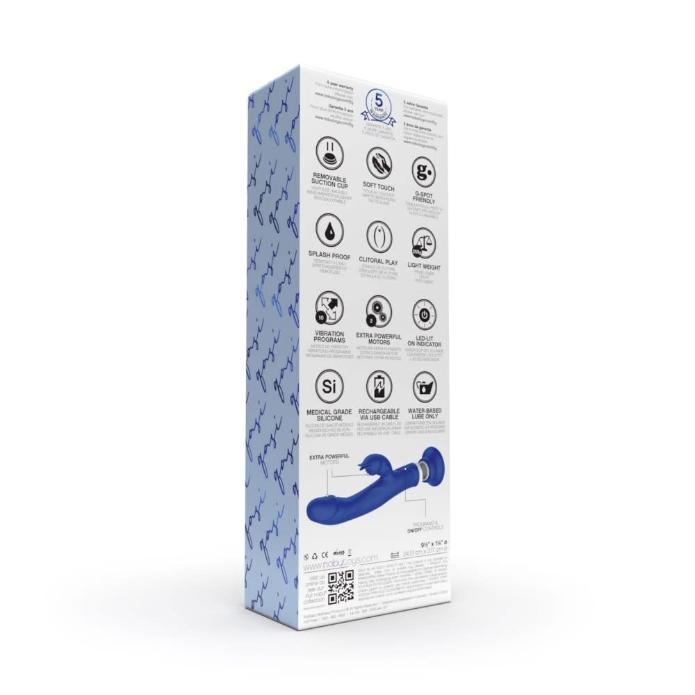 Nobü Toys Nobü Essentials: Qasi Silicone Dual Vibe