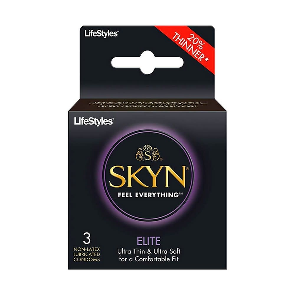 LifeStyles Condoms Lifestyles SKYN Elite Condoms 3 Pack