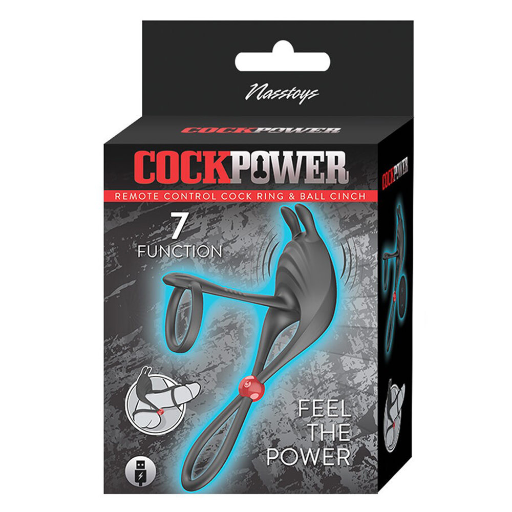Nasstoys Cock Power Remote Control Ring and Ball Cinch