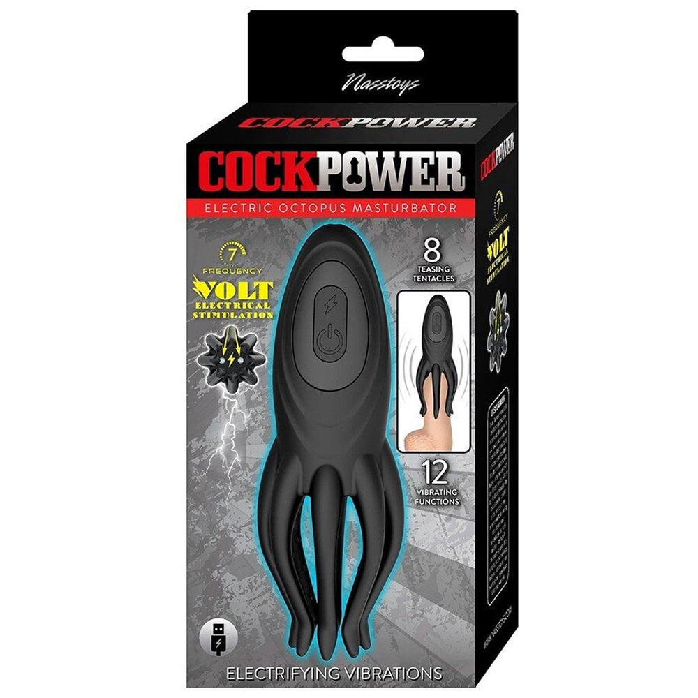 Nasstoys Cock Power Electric Octopus Masturbator