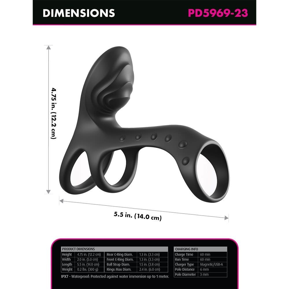 Pipedream Products Fantasy C-Ringz Ultimate Couples Cage Pro