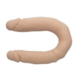 Cal Exotics Silicone Studs 16" Bend/Hold Double Dual Dong (Ivory)