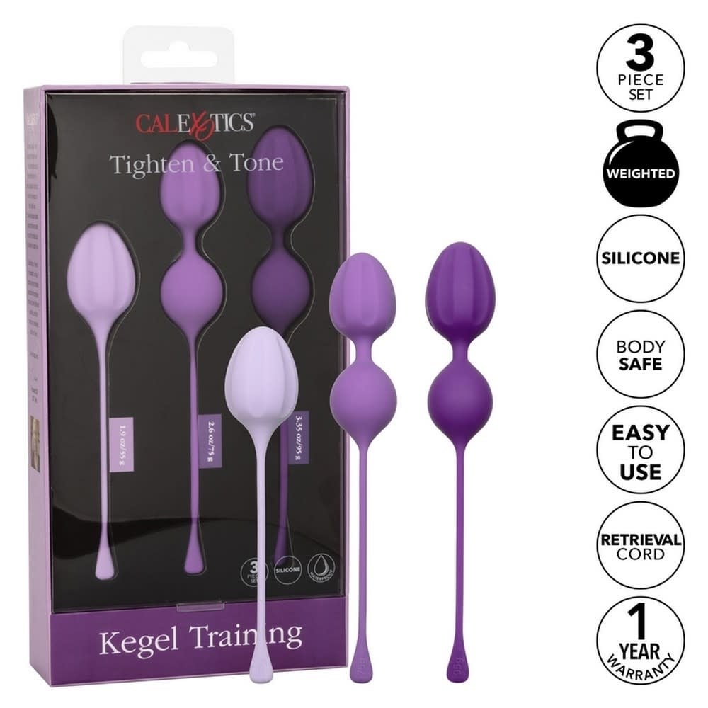Cal Exotics Kegel Training 3 Piece Set