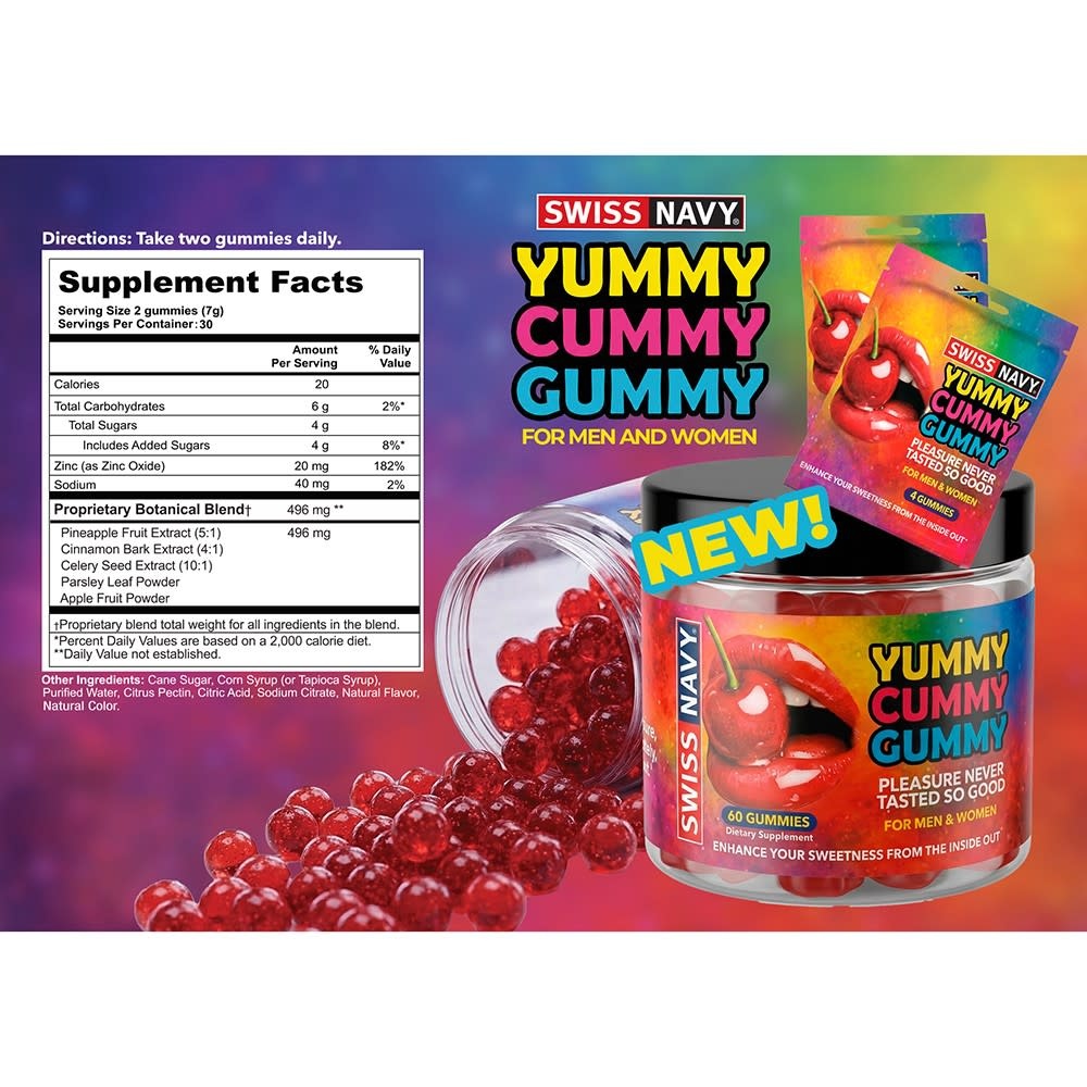 Swiss Navy Swiss Navy Yummy Gummy (4 Pack)