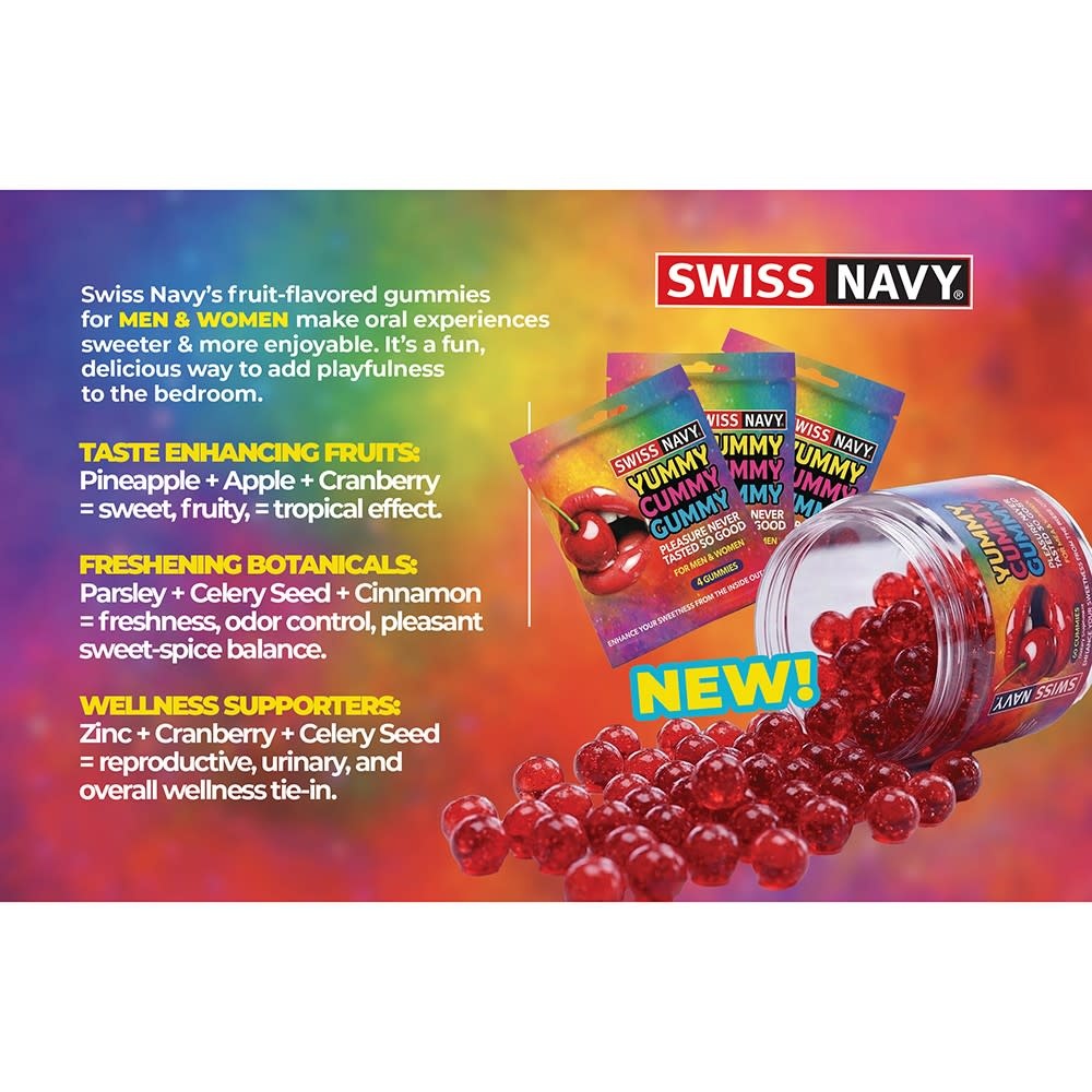 Swiss Navy Swiss Navy Yummy Gummy (4 Pack)