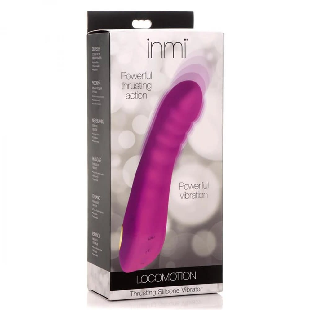 XR Brands Inmi Locomotion Thrusting Silicone Vibe