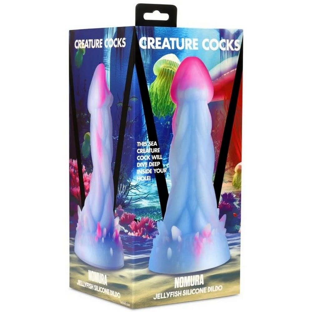 XR Brands Creature Cocks: Nomura Jellyfish Silicone Dildo