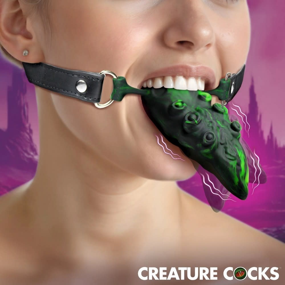 XR Brands Creature Cocks: Dragon’s Lick Vibrating Oral Enhancer
