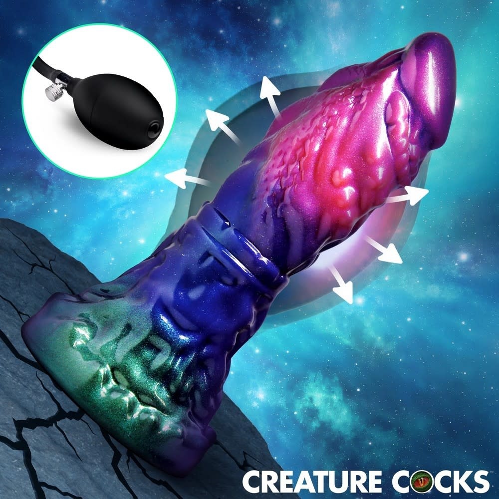 XR Brands Creature Cocks: Gorge Inflatable Dildo