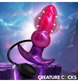 XR Brands Creature Cocks: Astro Inflatable Silicone Anal Plug