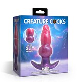 XR Brands Creature Cocks: Astro Inflatable Silicone Anal Plug