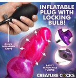 XR Brands Creature Cocks: Astro Inflatable Silicone Anal Plug
