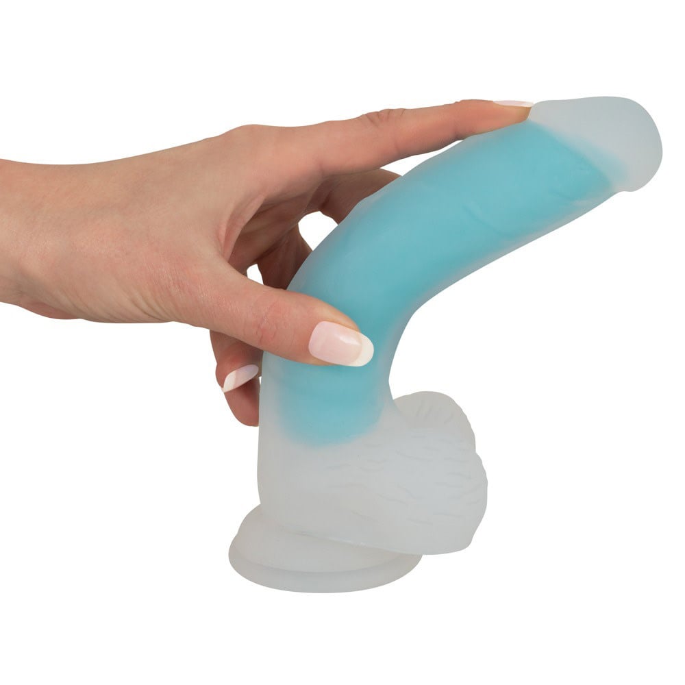 You 2 Toys Glow In The Dark Silicone Dildo