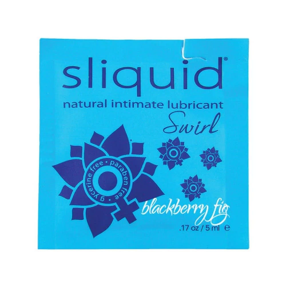 Sliquid Lubricants Sliquid Organics Swirl Flavoured Lubricant [Foil Pack] 0.17 oz /5 ml