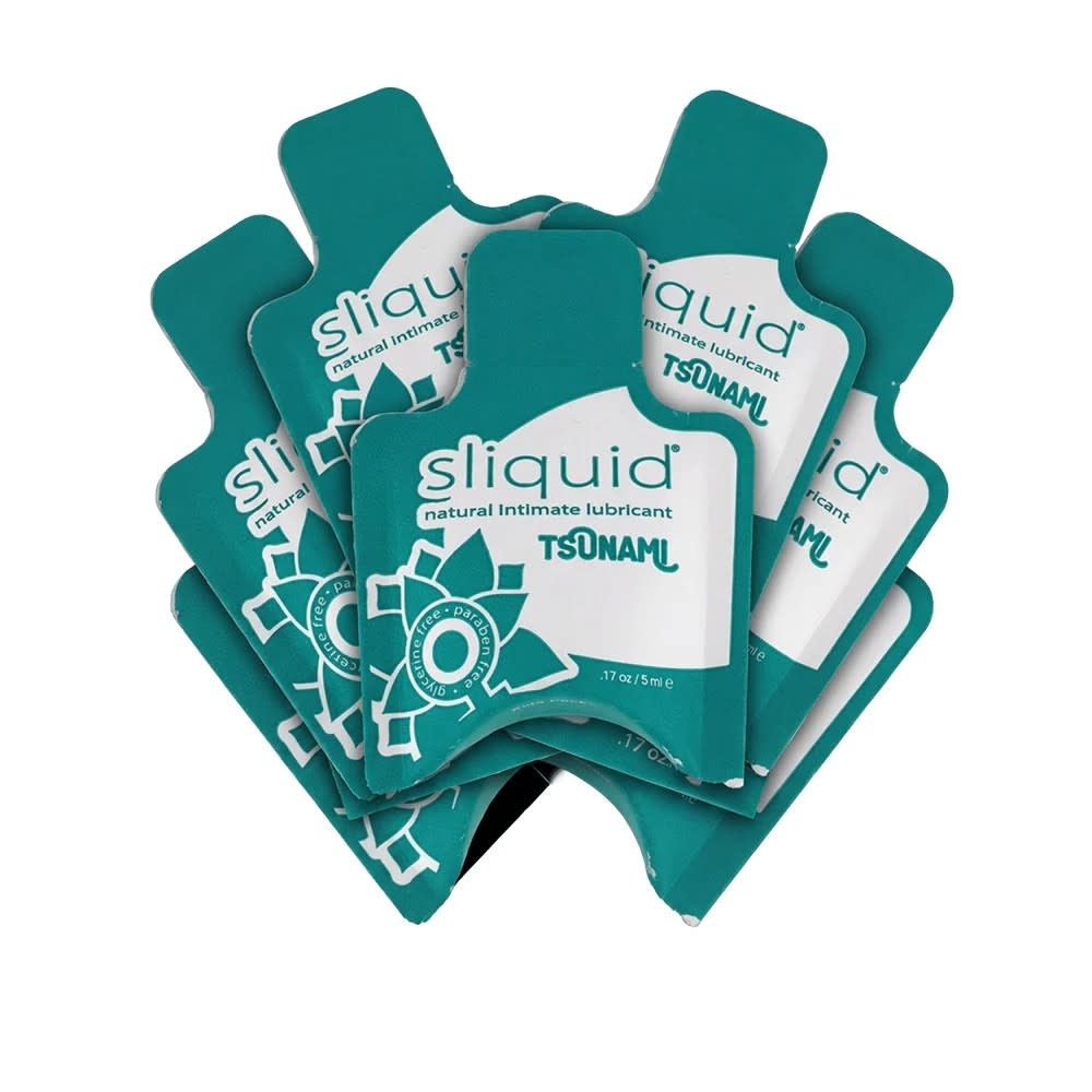 Sliquid Lubricants Sliquid Tsunami Ultra Thick Gel Lubricant Pillow Pack 0.17 oz (5 ml)