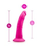 Blush Novelties Au Naturel Bold Jack 7" Dildo (Pink)