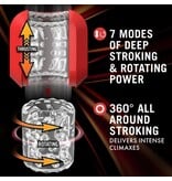 Blush Novelties M for Men: SlamBox Rotating and Thrusting Auto Stroker