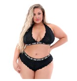 Fantasy Lingerie Vibes Not Your Bitch Bralette & Cheeky Panty