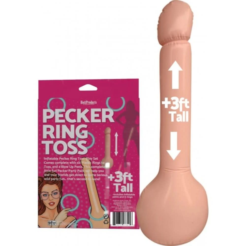 Hott Products Pecker Ring Toss Inflatable Game