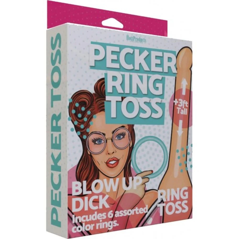 Hott Products Pecker Ring Toss Inflatable Game