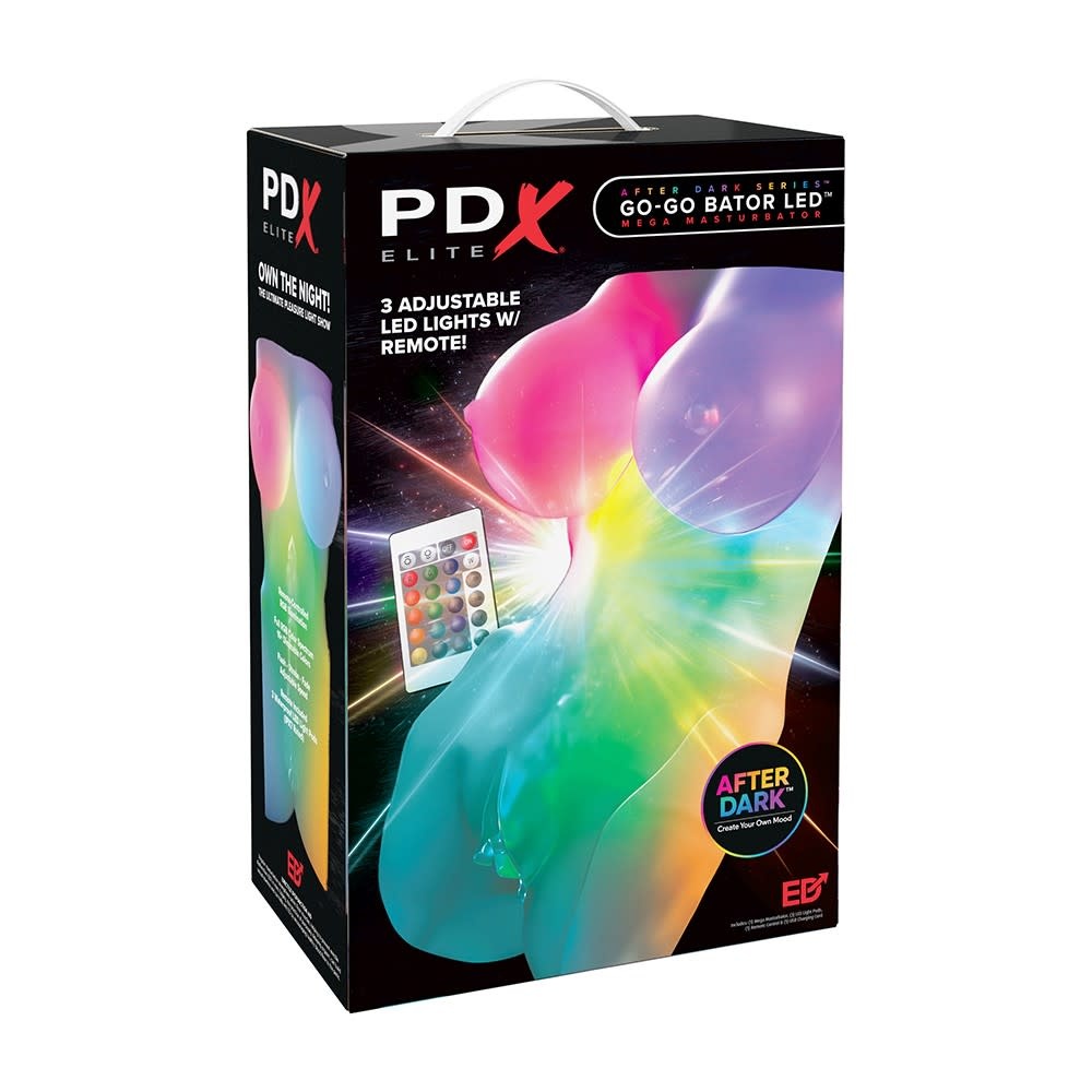 Pipedream Products PDX Elite Go-Go Bator LED Mega Masturbator