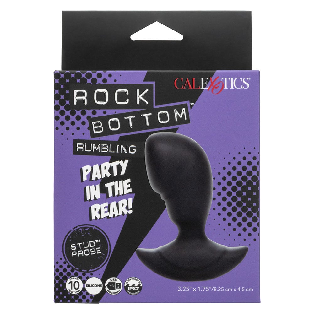 Cal Exotics Rock Bottom Rumbling Stud Probe