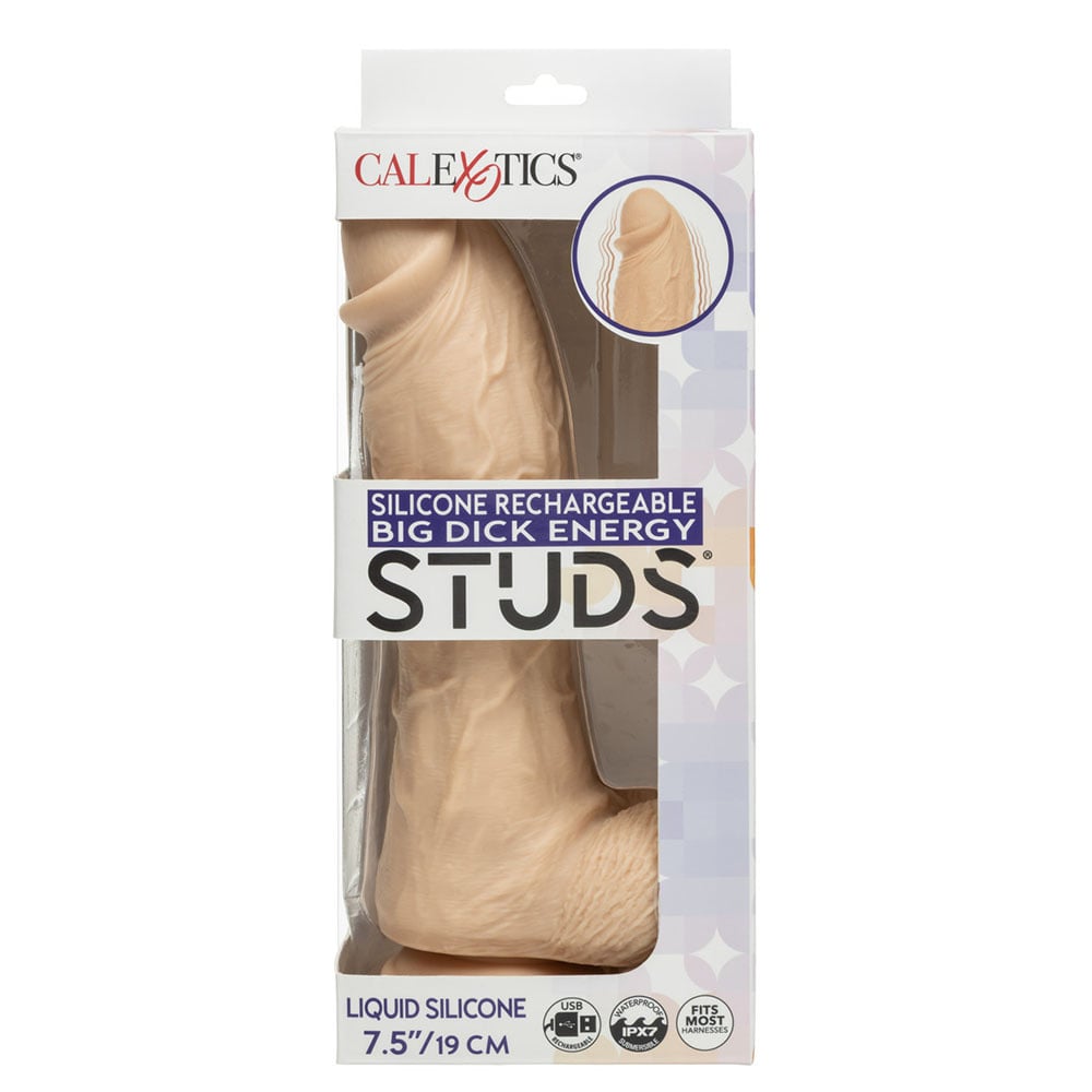 Cal Exotics Silicone Big Dick Energy Studs (Ivory)