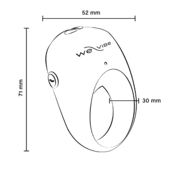 We-Vibe International We-Vibe Pivot 2 Silicone Cock Ring