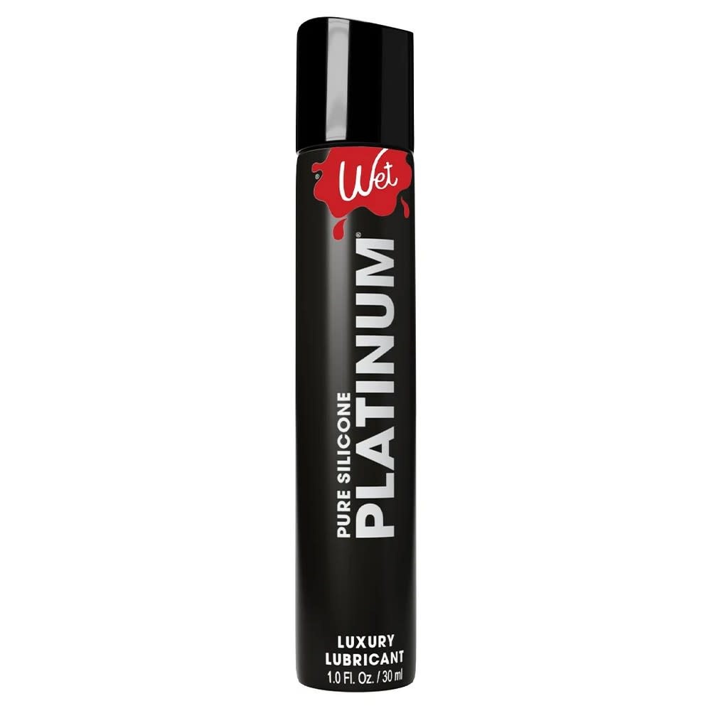 Wet Lubricants Wet Platinum Premium Silicone Lubricant 1 oz (30 ml)