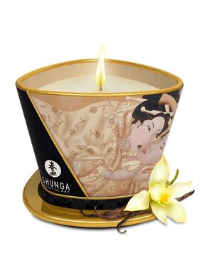 Shunga Shunga Massage Candle 5.7 oz (Vanilla Fetish)