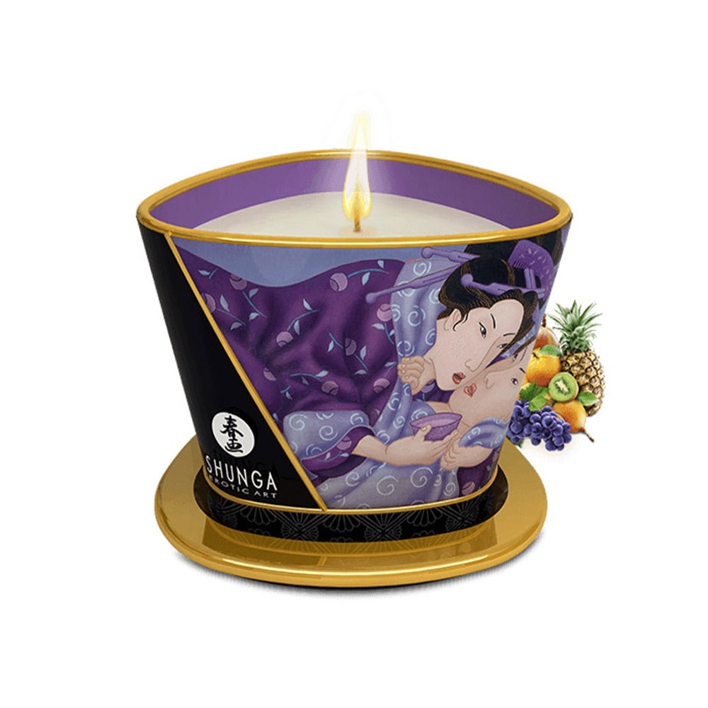 Shunga Shunga Massage Candle 5.7 oz (Exotic Fruit)