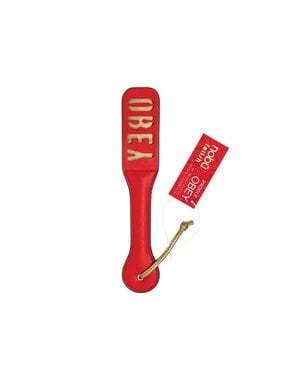 Nobü Toys Nobü Fetish Paddle: Obey