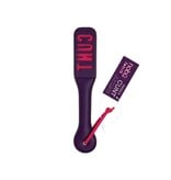 Nobü Toys Nobü Fetish Paddle: Cunt