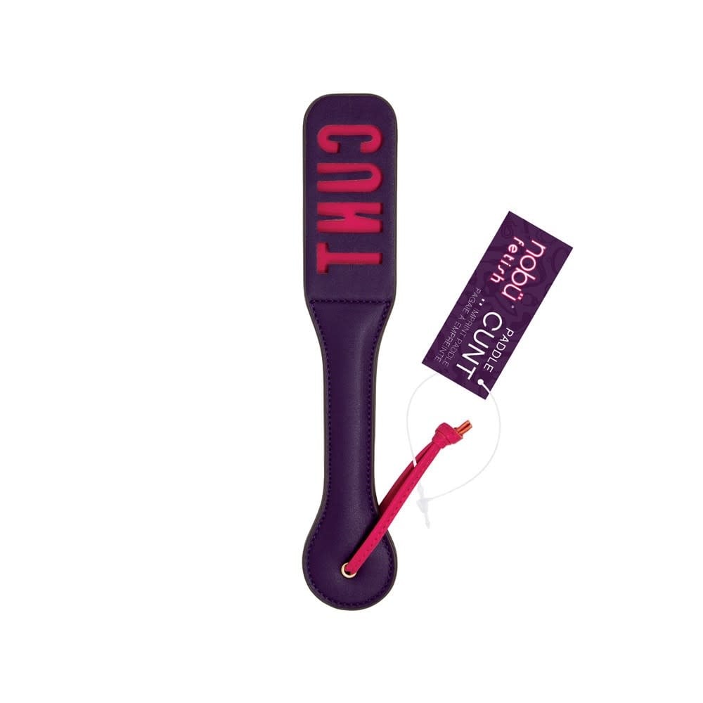 Nobü Toys Nobü Fetish Paddle: Cunt