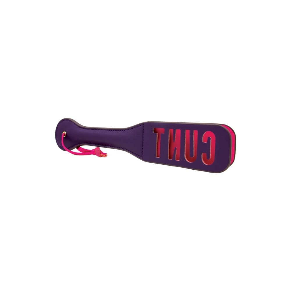 Nobü Toys Nobü Fetish Paddle: Cunt