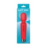 Luv Inc. 8" Large Wand (Red)