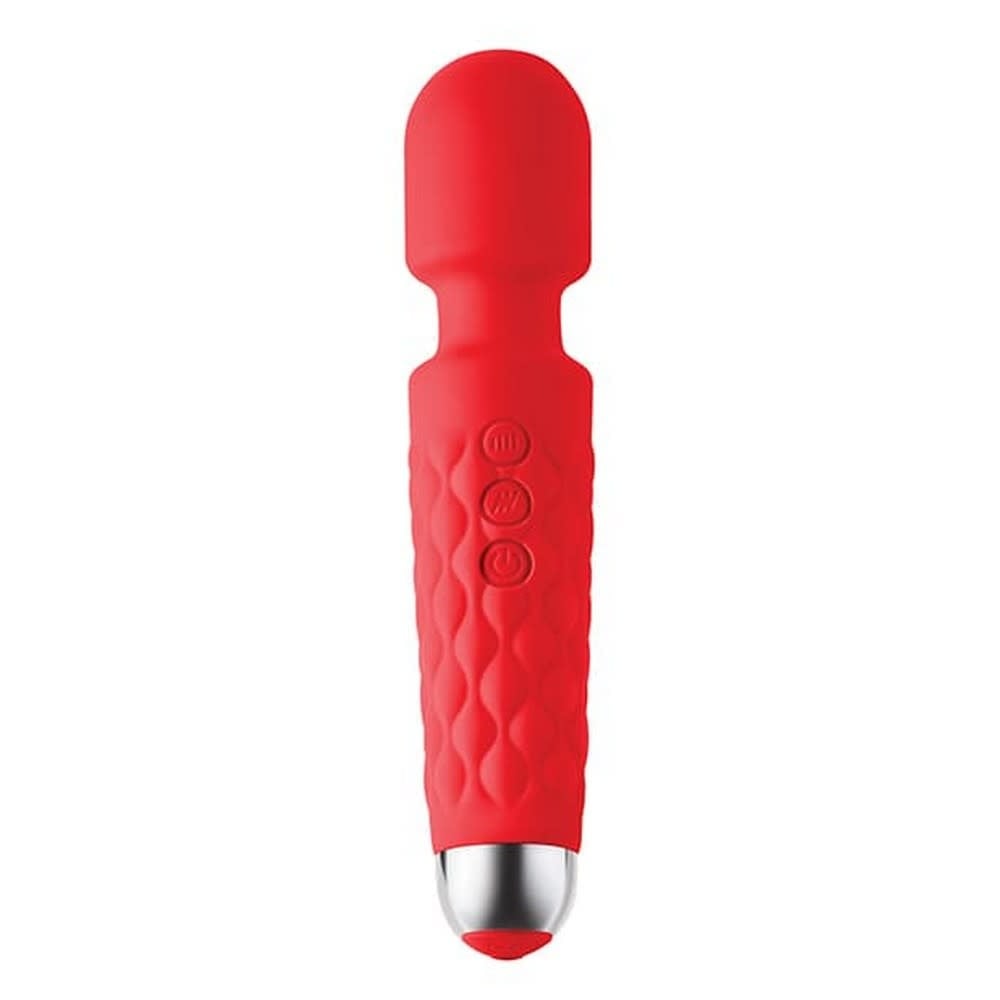 Luv Inc. 8" Large Wand (Red)