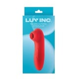 Luv Inc. Air Pulse Clitoral Stimulator (Red)