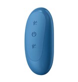 Luv Inc. Wavy Strap-On Luv Vibe (Blue)