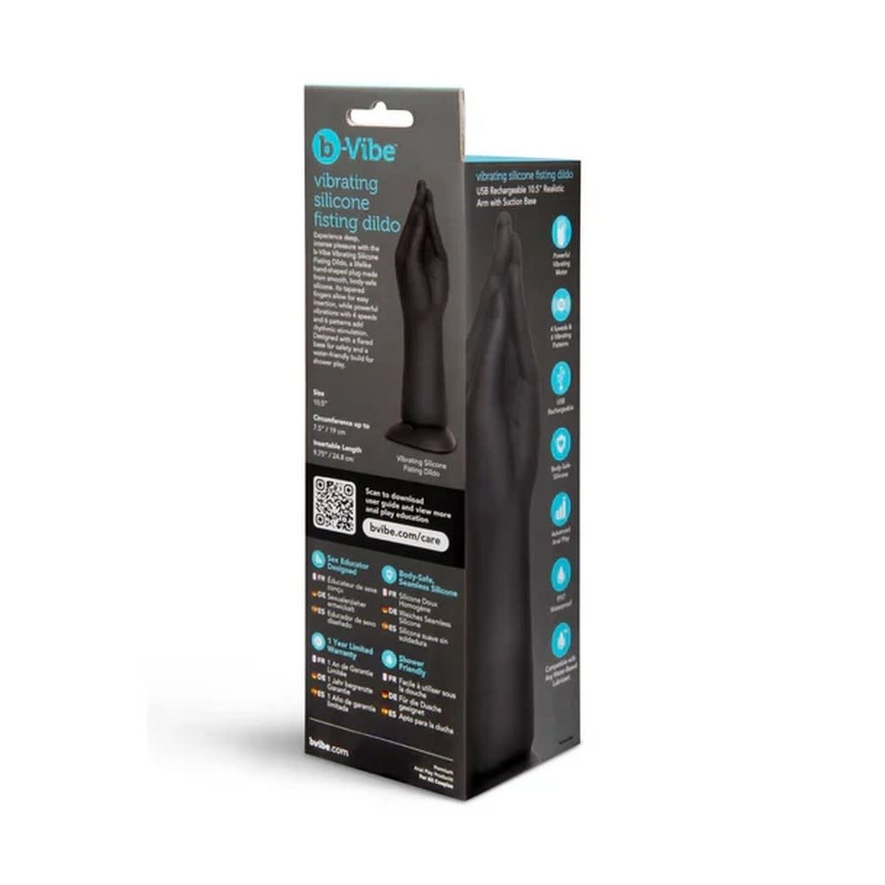 b-Vibe b-Vibe Vibrating Silicone Hand Fisting Dildo
