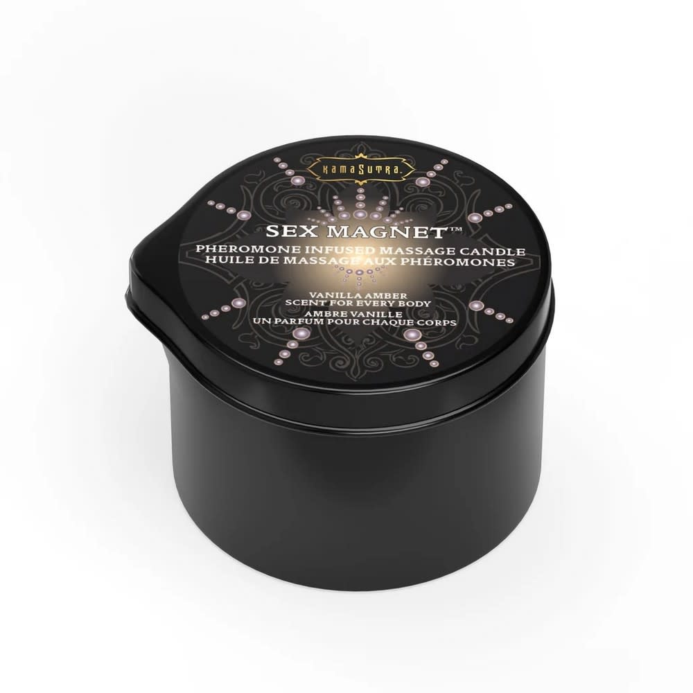 Kama Sutra Kama Sutra Sex Magnet: Vanilla Amber Pheromone Massage Candle 2 oz (59 g)