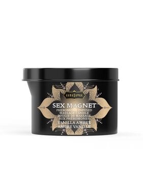 Kama Sutra Kama Sutra Sex Magnet: Vanilla Amber Pheromone Massage Candle 6 oz